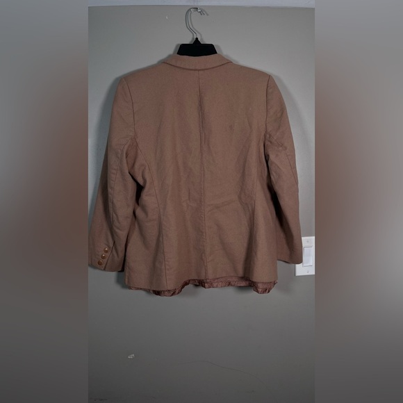 PENDLETON Petite Brown 100% Wool Blazer Womens Size 6 - Picture 5 of 5